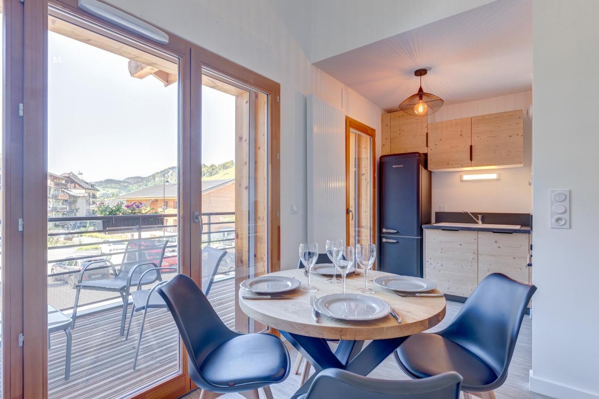 La Poudreuse - Duplex Avec Balcon Vue Montagne - Flumet Quarto foto